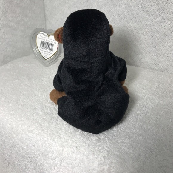 Vintage Ty Beanie Baby 1996 CONGO the Gorilla Plush Black & Brown Gorilla W/Tags - Picture 4 of 7